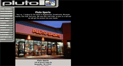 Desktop Screenshot of plutosports.com